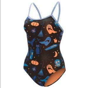 Dolfin Uglies Swimsuit Fright Night Women’s Competition Size 30 Halloween NWT